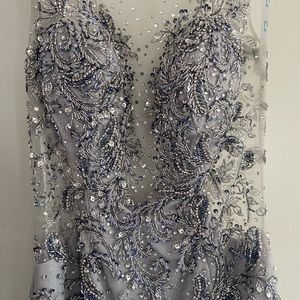 Beautiful Sparkly Gray Dress